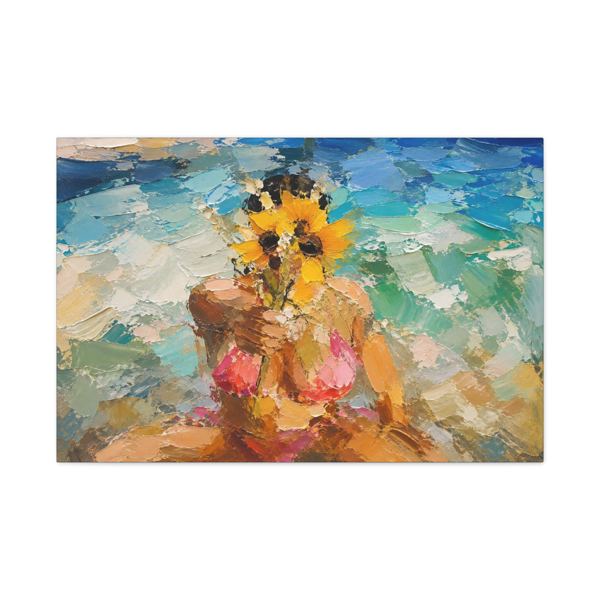 Sunflower Woman