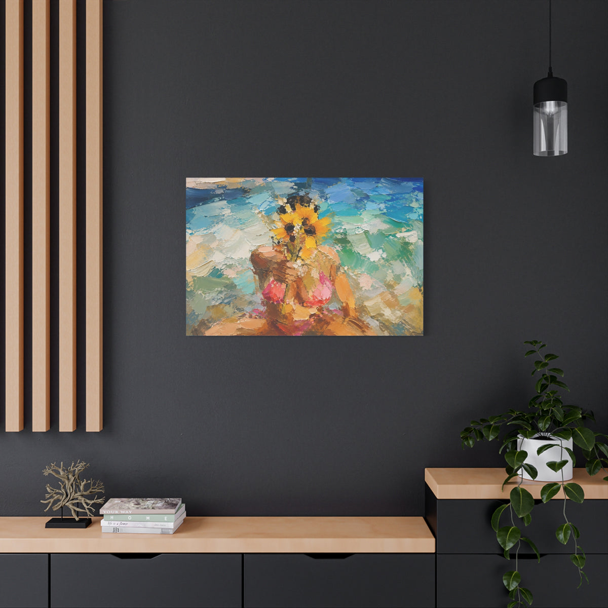 Sunflower Woman