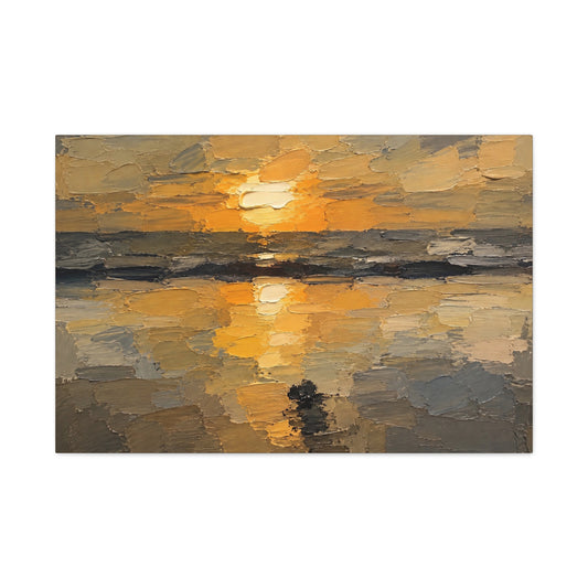 Sunset Ocean Reflection