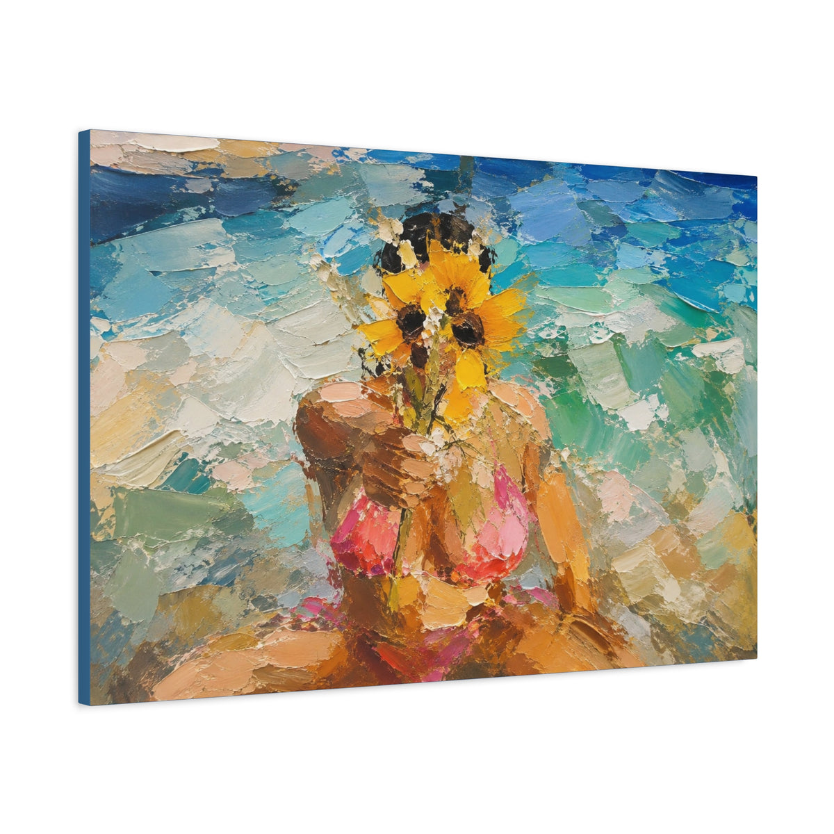 Sunflower Woman